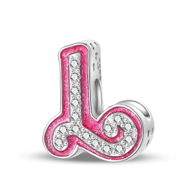 Letras Barbie  Charm