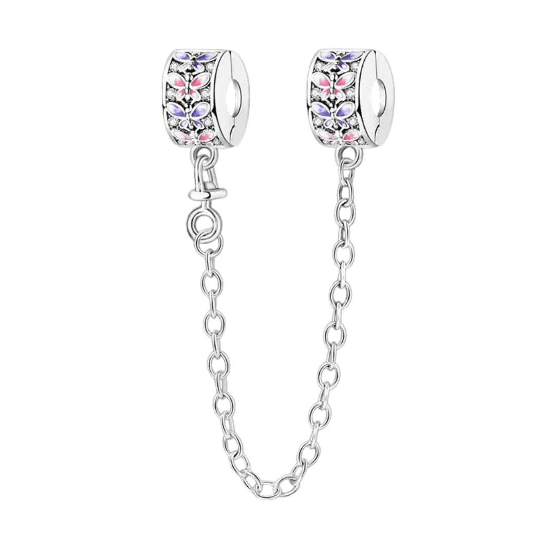 CADENA DE SEGURIDAD MARIPOSAS