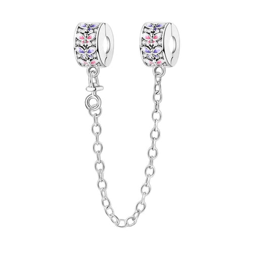 CADENA DE SEGURIDAD MARIPOSAS