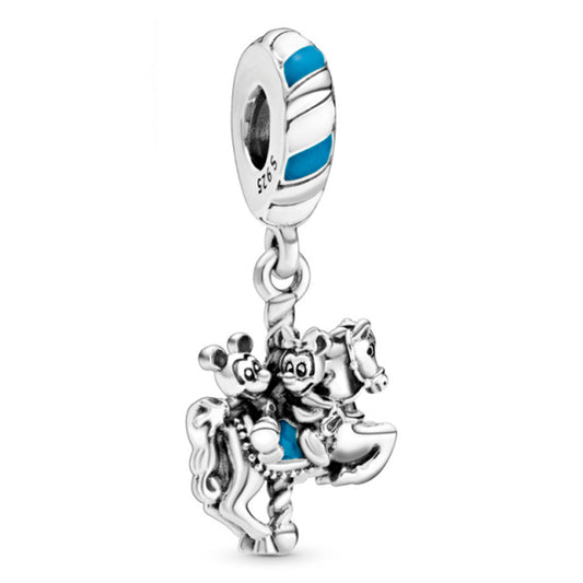 Carrusel Mickey Mouse Y Minnie Love Disney Charm