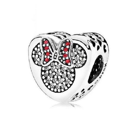 CorazÃ³n Minnie Diamantes Disney Charm