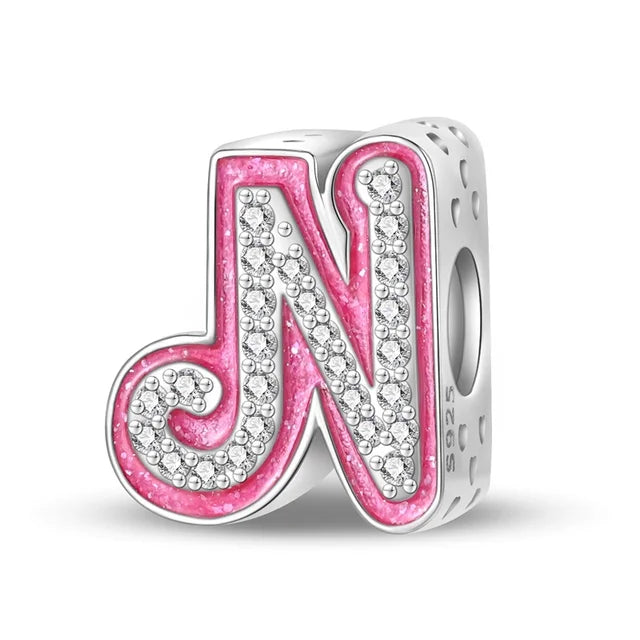 Letras Barbie  Charm