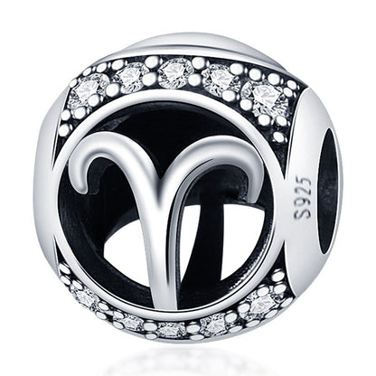 Signo Zodical Diamantado Charm