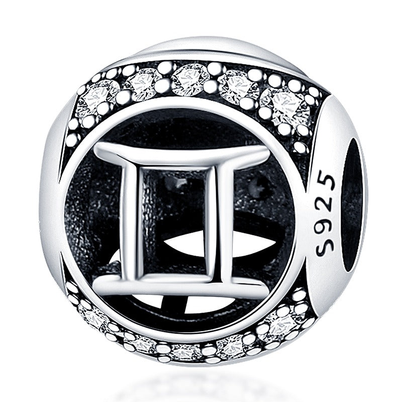 Signo Zodical Diamantado Charm