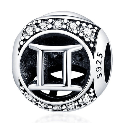 Signo Zodical Diamantado Charm