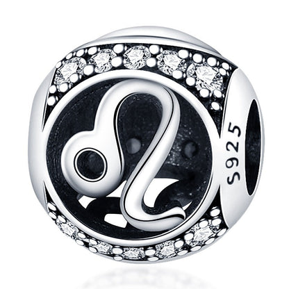 Signo Zodical Diamantado Charm