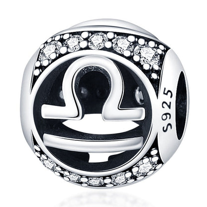 Signo Zodical Diamantado Charm