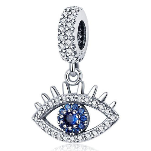 Ojo Turco Diamantes Charm