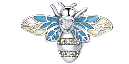 Abejita Azul Gg Charm