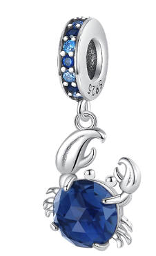 Cangrejito Piedra Azul Charm