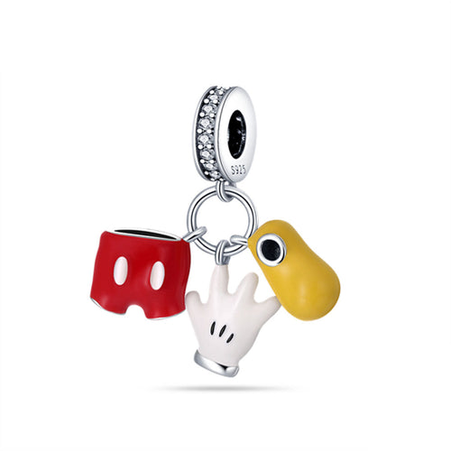 Trio De Mickey Mouse Disney Charm