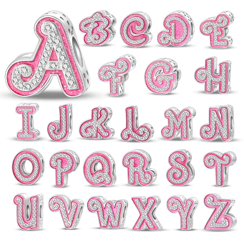 Letras Barbie  Charm