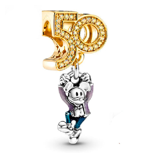 Mickey Mouse 50 Aniversario Disney Charm