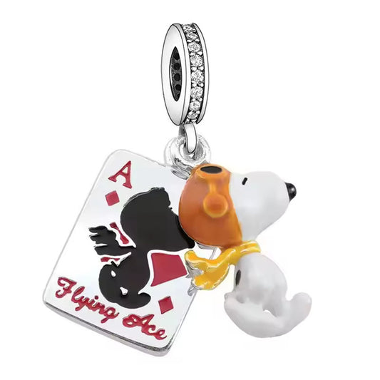 CHARMS SNOOPY CARD
