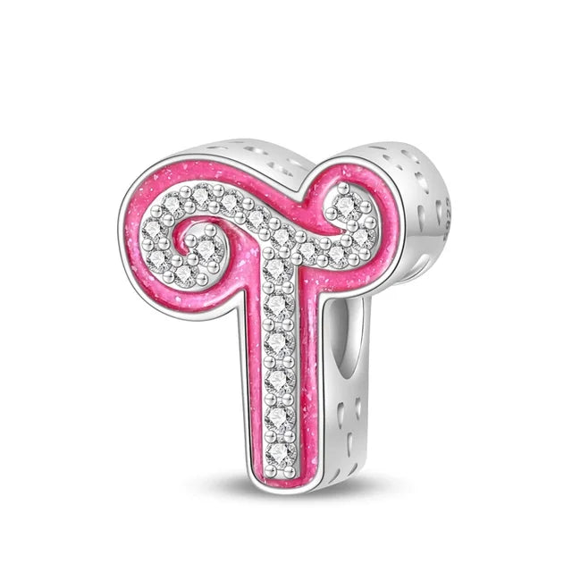 Letras Barbie  Charm
