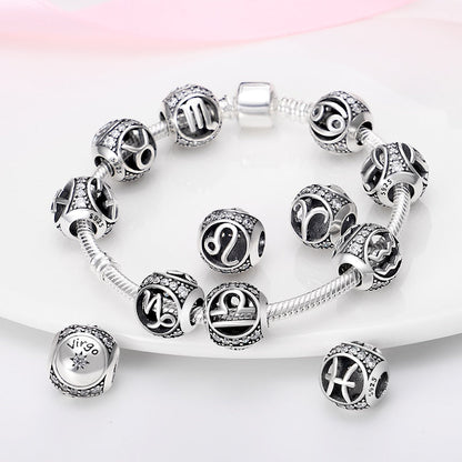 Signo Zodical Diamantado Charm